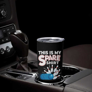 This Is My Spare Shirt Tumbler Cup Bowling Pun Gift TS12 Print Your Wear