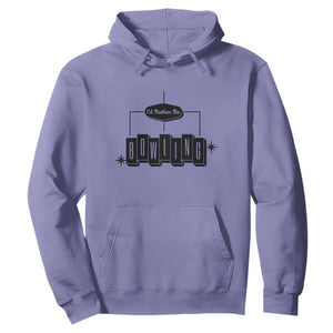 Id Rather Be Bowling Hoodie Funny Bowler Gift TS12 Violet Print Your Wear