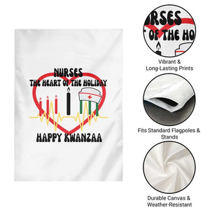 Nurse The Heart Of The Holiday Garden Flag Happy Kwanzaa Medical Gift TS12 Print Your Wear