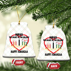Nurse The Heart Of The Holiday Ceramic Ornament Happy Kwanzaa Medical Gift TS12 Print Your Wear