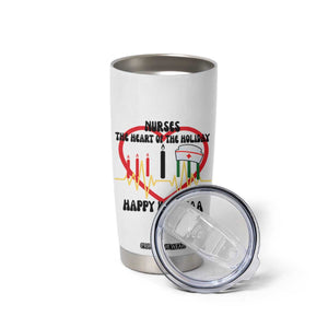 Nurse The Heart Of The Holiday Tumbler Cup Happy Kwanzaa Medical Gift TS12 Print Your Wear