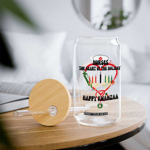 Nurses The Heart Of The Holiday Glass Can Kwanzaa Celebration Gift TS12 Print Your Wear