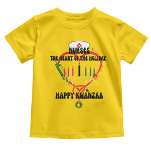 Nurses The Heart Of The Holiday Toddler T Shirt Kwanzaa Celebration Gift TS12 Daisy Print Your Wear