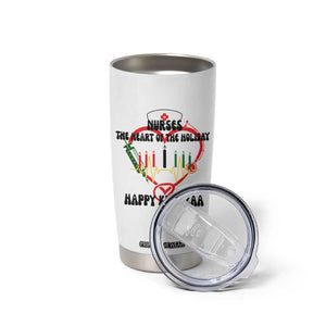 Nurses The Heart Of The Holiday Tumbler Cup Kwanzaa Celebration Gift TS12 Print Your Wear