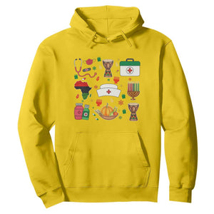 Happy Kwanzaa Nurse Pride Hoodie African Culture Holiday Gift TS12 Daisy Print Your Wear
