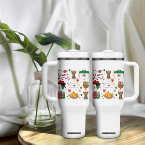 Happy Kwanzaa Nurse Pride Tumbler With Handle African Culture Holiday Gift - Print Your Wear