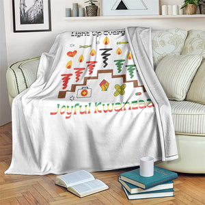 Joyful Kwanzaa Nurse Gift Throw Blanket Light Up Everyday TS12 Print Your Wear