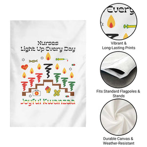 Joyful Kwanzaa Nurse Gift Garden Flag Light Up Everyday TS12 Print Your Wear