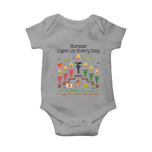 Joyful Kwanzaa Nurse Gift Baby Onesie Light Up Everyday TS12 Sport Gray Print Your Wear