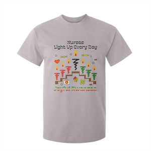 Joyful Kwanzaa Nurse Gift T Shirt For Kid Light Up Everyday TS12 Ice Gray Print Your Wear