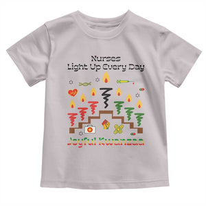 Joyful Kwanzaa Nurse Gift Toddler T Shirt Light Up Everyday TS12 Ice Gray Print Your Wear