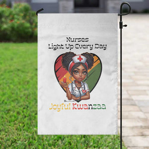 Nurses Light Up Everyday Garden Flag Joyful Kwanzaa Celebration Gift TS12 Print Your Wear