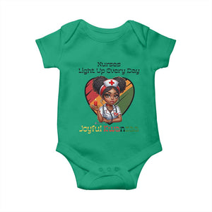 Nurses Light Up Everyday Baby Onesie Joyful Kwanzaa Celebration Gift TS12 Irish Green Print Your Wear