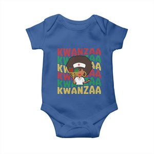 Kwanzaa Nurse Pride Baby Onesie African Heritage Holiday Gift TS12 Royal Blue Print Your Wear