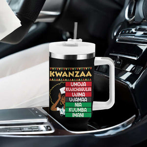 7 Principles Of Kwanzaa Tumbler With Handle Nurse Pride African American Heritage Gift TS12 Print Your Wear