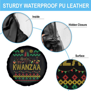 Funny Kwanzaa Celebration Ugly Sweater Spare Tire Cover African Heritage Holiday Gift TS12 Print Your Wear