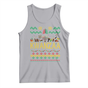 Funny Kwanzaa Celebration Ugly Sweater Tank Top African Heritage Holiday Gift TS12 Athletic Heather Print Your Wear