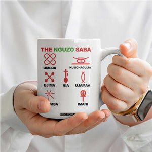 Nguzo Saba Seven Principles Of Kwanzaa Celebration Gift Coffee Mug TS12 Print Your Wear