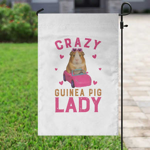 Crazy Guinea Pig Lady Garden Flag Funny Pet Lover Gift TS12 Print Your Wear