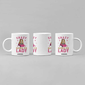 Crazy Guinea Pig Lady Coffee Mug Funny Pet Lover Gift TS12 Print Your Wear