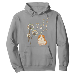 Flower Guinea Pig Dandelion Hoodie Funny Cavy Lover Gift TS12 Sport Gray Print Your Wear