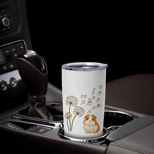 Flower Guinea Pig Dandelion Tumbler Cup Funny Cavy Lover Gift TS12 Print Your Wear