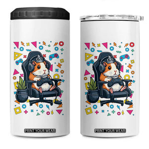 Funny Guinea Pigs And Gaming Lover Gift For Kid 4 in 1 Can Cooler Tumbler TS12 One Size: 16 oz White Print Your Wear
