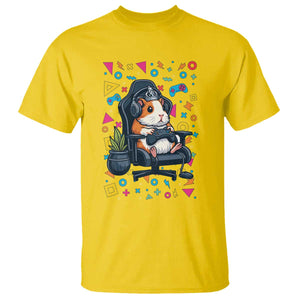 Funny Guinea Pigs And Gaming Lover Gift For Kid T Shirt TS12 Daisy Print Your Wear
