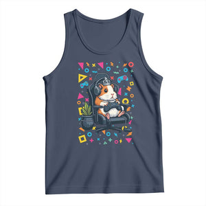 Funny Guinea Pigs And Gaming Lover Gift For Kid Tank Top TS12 Navy Print Your Wear