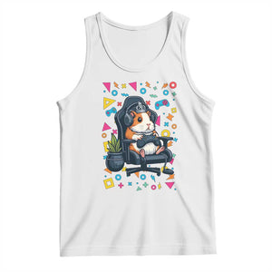 Funny Guinea Pigs And Gaming Lover Gift For Kid Tank Top TS12 White Print Your Wear