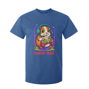Guinea Pig Video Game Rodent Lover T Shirt For Kid Funny Gamers Girl Gift TS12 Royal Blue Print Your Wear