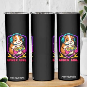 Guinea Pig Video Game Rodent Lover Skinny Tumbler Funny Gamers Girl Gift TS12 Print Your Wear