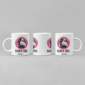 Funny Guinea Pig Video Game Rodent Lover Coffee Mug Gamers Girl Sunset Retro Gift TS12 Print Your Wear