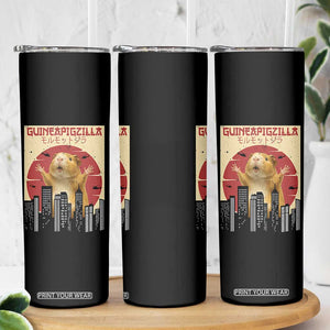 Guineapigzilla Giant Skinny Tumbler Funny Guinea Pig Monster Tokyo Japan Gift TS12 Print Your Wear