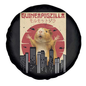 Guineapigzilla Giant Spare Tire Cover Funny Guinea Pig Monster Tokyo Japan Gift TS12 Print Your Wear