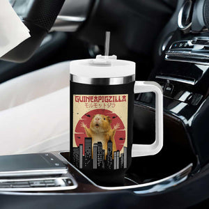 Guineapigzilla Giant Tumbler With Handle Funny Guinea Pig Monster Tokyo Japan Gift TS12 Print Your Wear