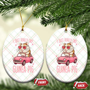 I Just Really Like Guinea Pigs Ceramic Ornament Pet Lover Gift For Girl TS12 Print Your Wear