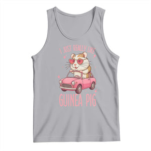 I Just Really Like Guinea Pigs Tank Top Pet Lover Gift For Girl TS12 Athletic Heather Print Your Wear
