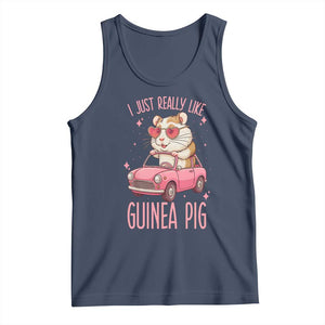 I Just Really Like Guinea Pigs Tank Top Pet Lover Gift For Girl TS12 Navy Print Your Wear