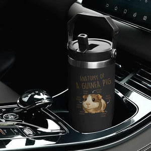 Anatomy Of A Guinea Pig Flip Straw Tumbler Funny Cavy Lover Animal Anatomy Gift TS12 Print Your Wear