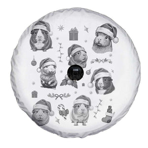Christmas Guinea Pigs Spare Tire Cover Funny Cavy Lover Holiday Gift TS12 Print Your Wear