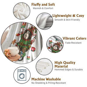 Guinea Pig Master Juggler Throw Blanket Funny Christmas Cavy Lover Gift TS12 Print Your Wear