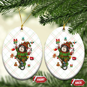 Guinea Pig Master Juggler Ceramic Ornament Funny Christmas Cavy Lover Gift TS12 Print Your Wear