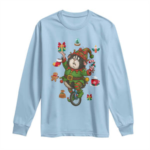 Guinea Pig Master Juggler Long Sleeve Shirt Funny Christmas Cavy Lover Gift TS12 Light Blue Print Your Wear