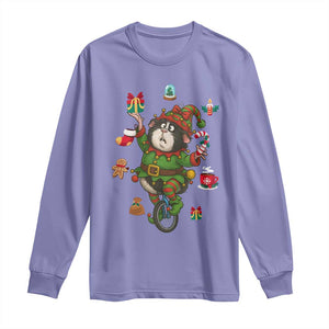 Guinea Pig Master Juggler Long Sleeve Shirt Funny Christmas Cavy Lover Gift - Print Your Wear