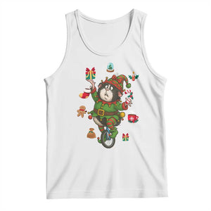 Guinea Pig Master Juggler Tank Top Funny Christmas Cavy Lover Gift TS12 White Print Your Wear