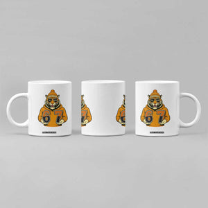 Six Seven Meme Tiger Football Fan Coffee Mug Gen Alpha Slang Gift TS12 Print Your Wear
