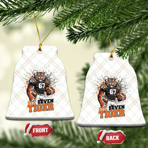 Six Seven Meme Tiger Football Ceramic Ornament Funny Gen Z Alpha Gift TS12 Print Your Wear