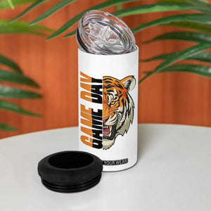 Tiger Football Lover 4 in 1 Can Cooler Tumbler Game Day Fan Lifestyle TS12 Print Your Wear