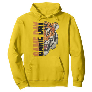 Tiger Football Lover Hoodie Game Day Fan Lifestyle TS12 Daisy Print Your Wear
